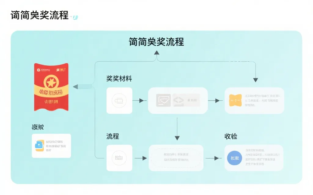 兑奖流程演示图